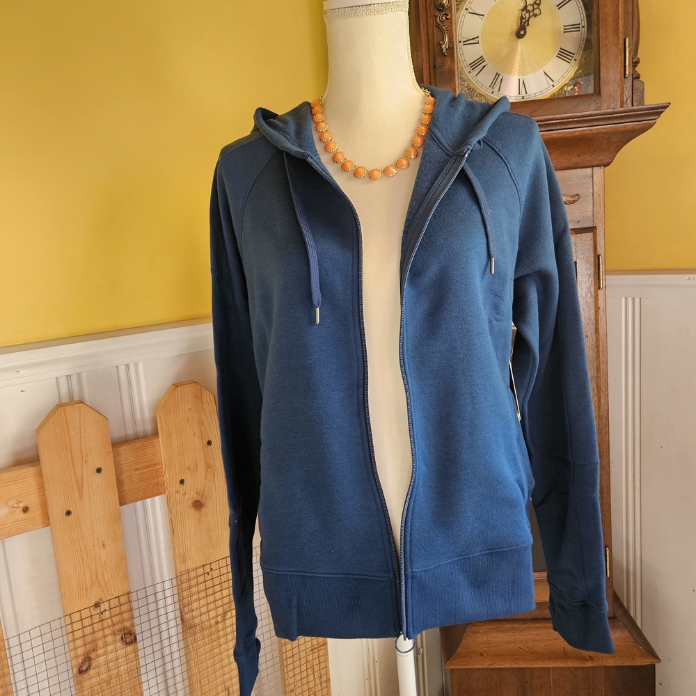 Tek Gear Women's Navy Hoodie Jacket - Picture 4 of 7